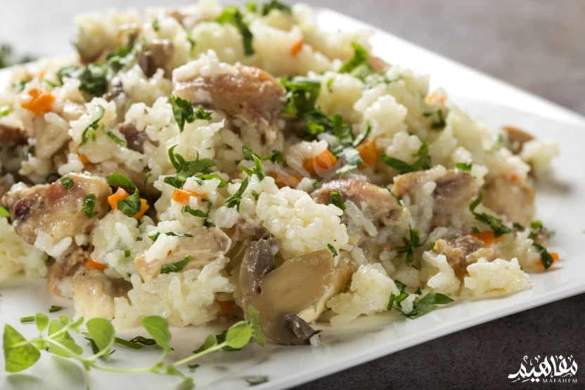طريقة_الأرز _التركي_بالدجاج طريقة_الأرز _التركي_بالدجاج