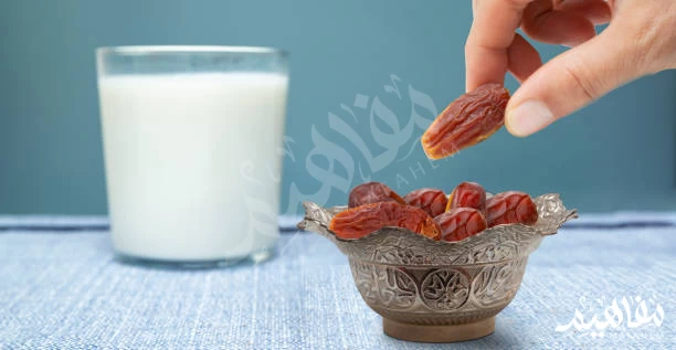 حمية اللبن والتمر حمية اللبن والتمر