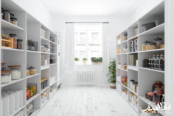 Cleaning and arranging the kitchen cupboard Cleaning and arranging the kitchen cupboard