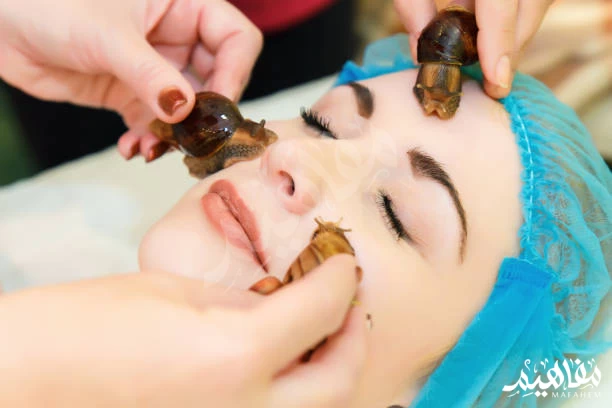 snail on human snail on human