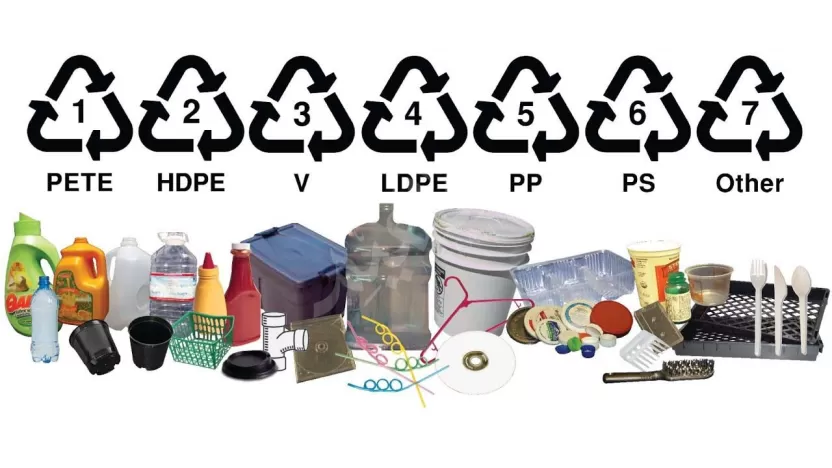 أنواع البلاستيك بالصور أنواع البلاستيك بالصور