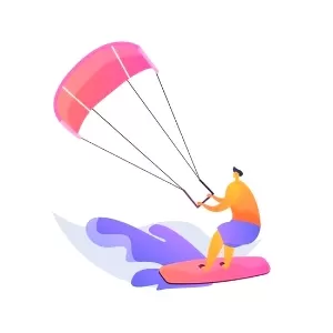 ما هي رياضة ركوب الامواج بالطائرة الورقية - Kiteboarding؟ ما هي رياضة ركوب الامواج بالطائرة الورقية - Kiteboarding؟