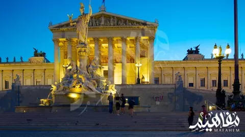 مبنى البرلمان النمساوي في فيينا مبنى البرلمان النمساوي في فيينا