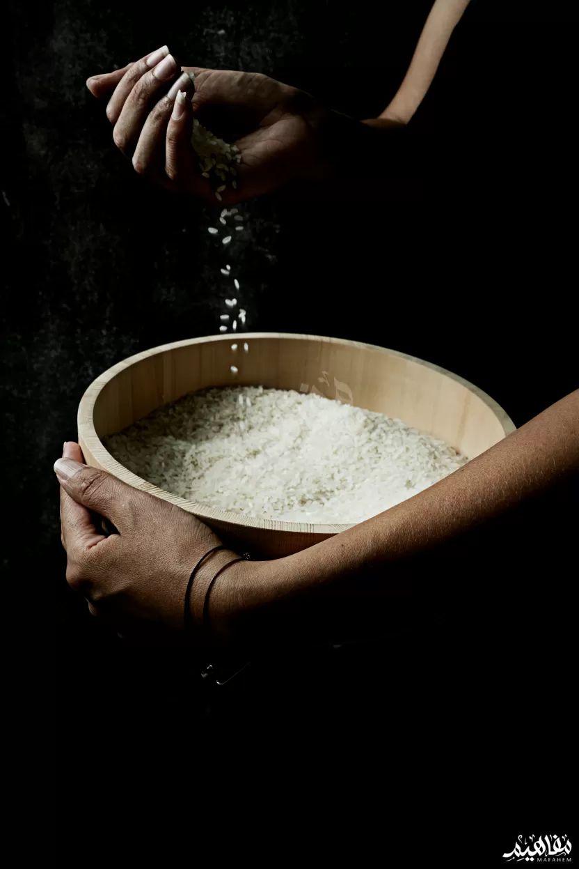 الأرز اللزج الأرز اللزج