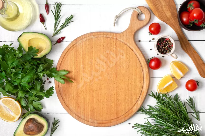 لوح تقطيع خشبي لوح تقطيع خشبي