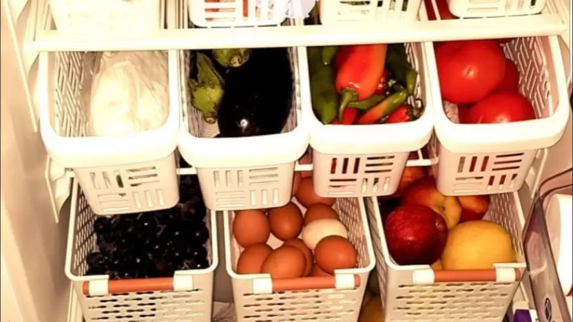 طريقة ترتيب الثلاجة طريقة ترتيب الثلاجة