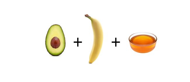 قناع تغذية الوجه بالأفوكادو والموز قناع تغذية الوجه بالأفوكادو والموز